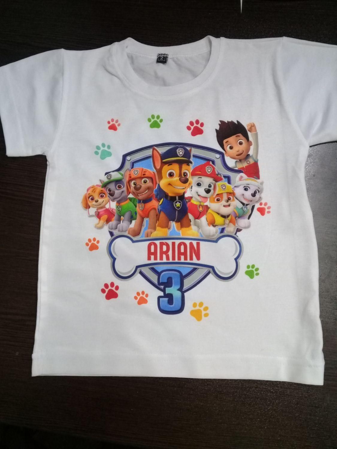 تیشرت تولد لباس هودی(چی چاپ)|کفش و لباس بچه|مشهد, حسابی جنوبی (شهرک غرب)|دیوار