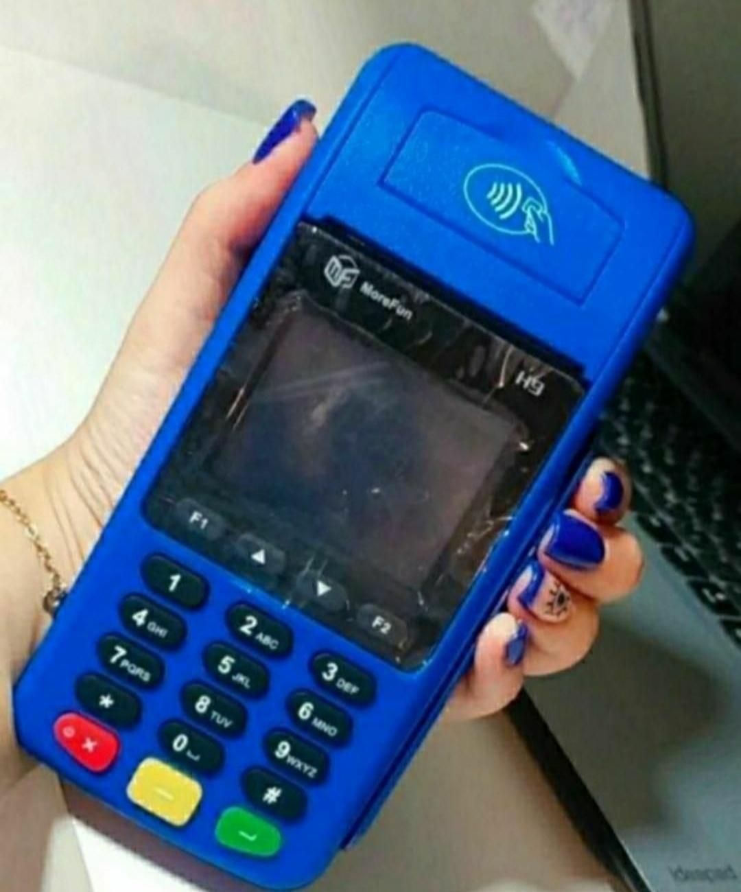 کارتخوان سیار فورجی دستگاه کارت خوان پوزکشلس آبی|فروشگاه و مغازه|اهواز, نادری|دیوار