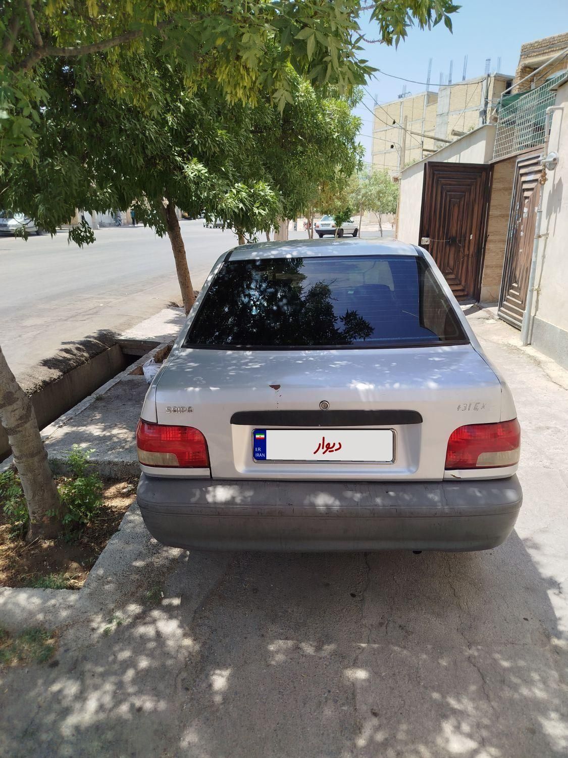 پراید نقره آیی صندوق دار مدل ۸۸|خودرو سواری و وانت|شیراز, دارالرحمه|دیوار