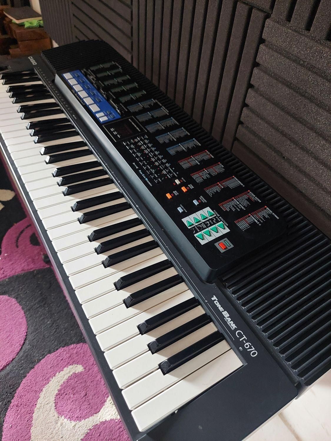 کیبورد Casio CT-670|پیانو، کیبورد، آکاردئون|کرمانشاه, |دیوار