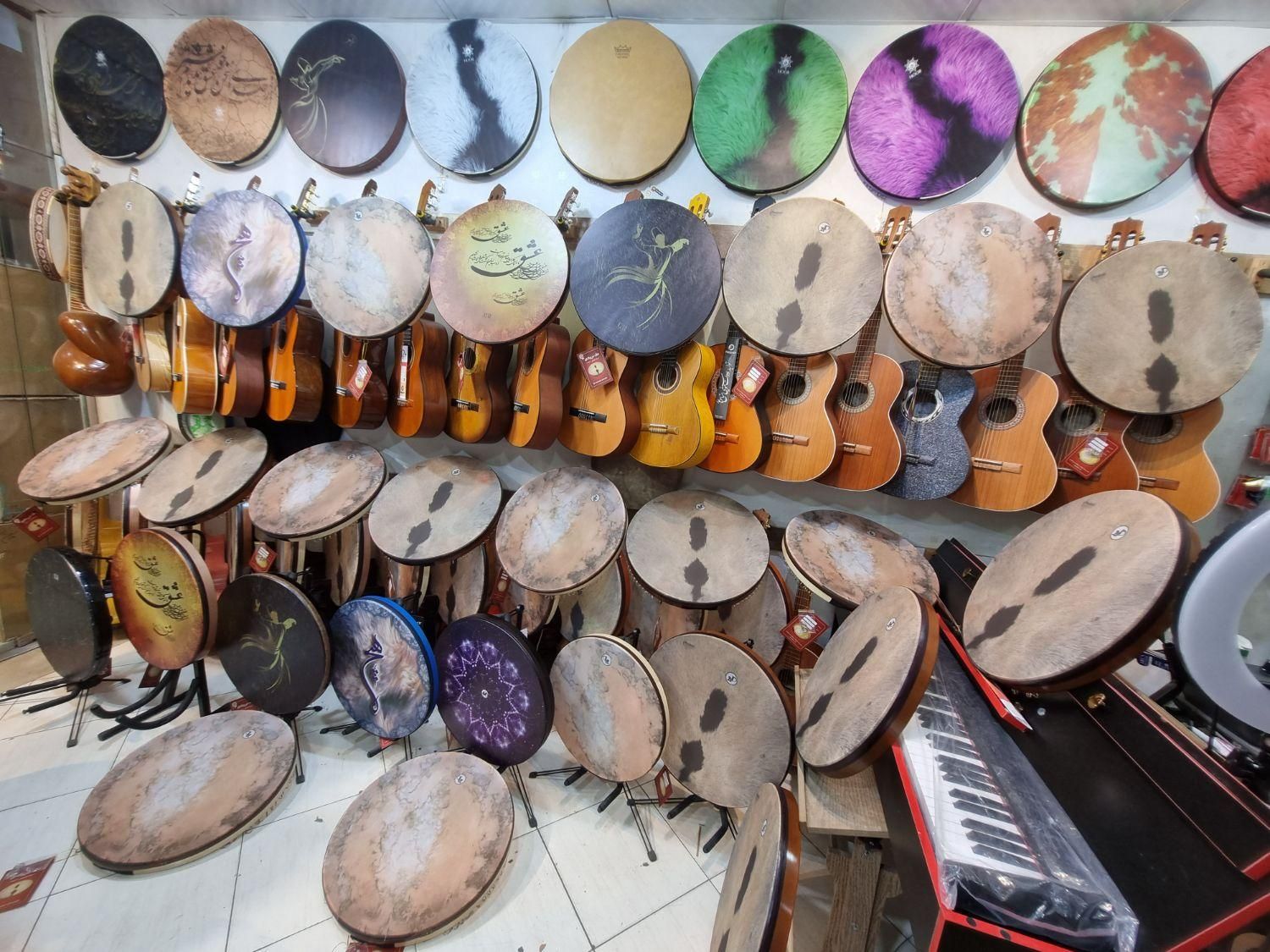 تنبک حلمی شیرانیer دف سما سنتور موسوی k|سازهای سنتی|مشهد, سپاد|دیوار