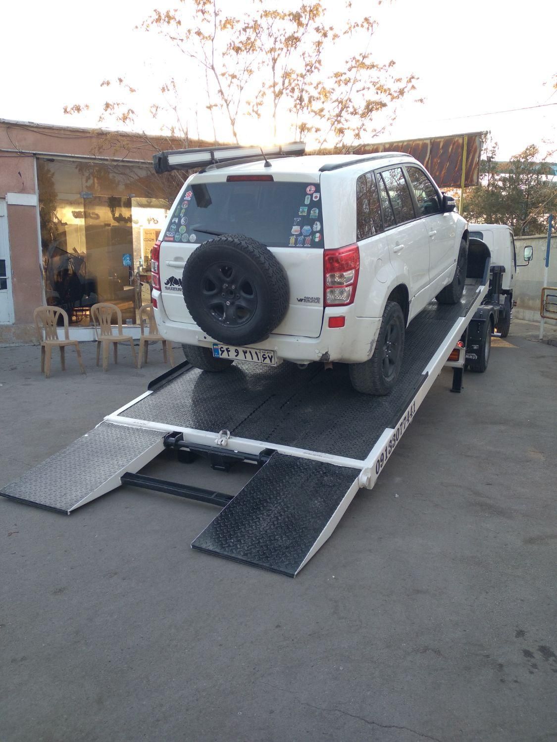 امدادخودرو خودروبر حمل خودرو جرثقیل یدک کش ۲۴ س|خدمات حمل و نقل|اصفهان, تخت فولاد|دیوار