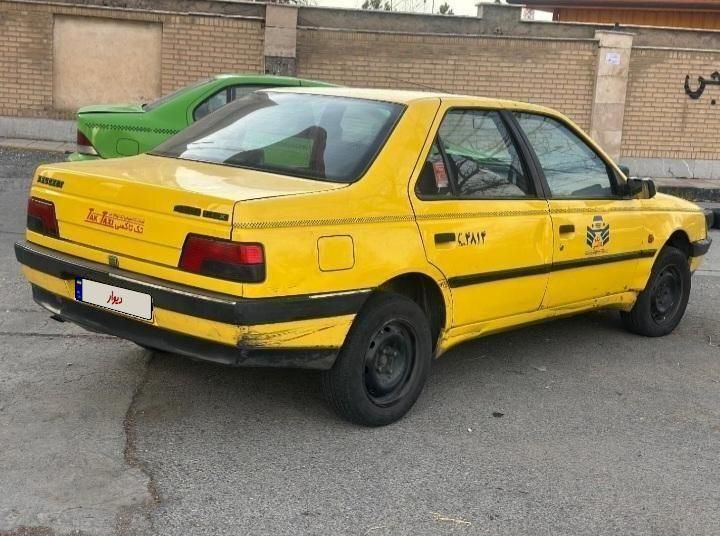 پژو 405 GLX - دوگانه سوز CNG، مدل ۱۳۹۰ تاکسی گردشی|خودرو سواری و وانت|تهران, شهران شمالی|دیوار
