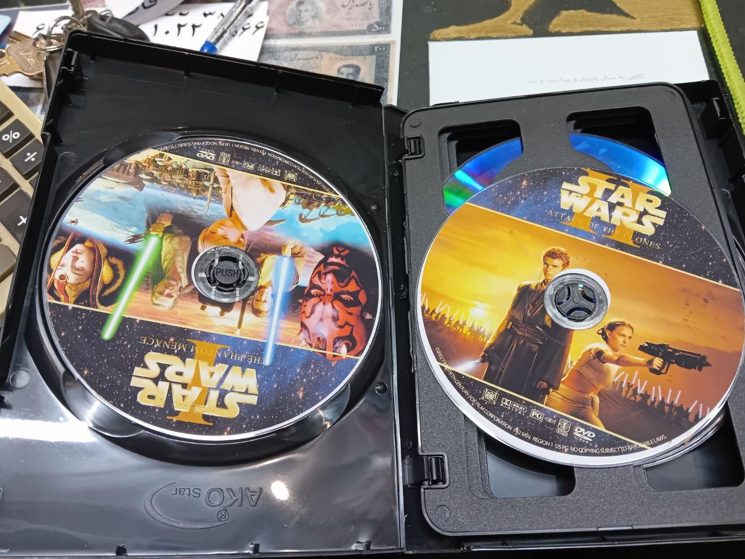 star wars dvd استار وارز جنگ ستارگان|فیلم و موسیقی|تهران, فرمانیه|دیوار