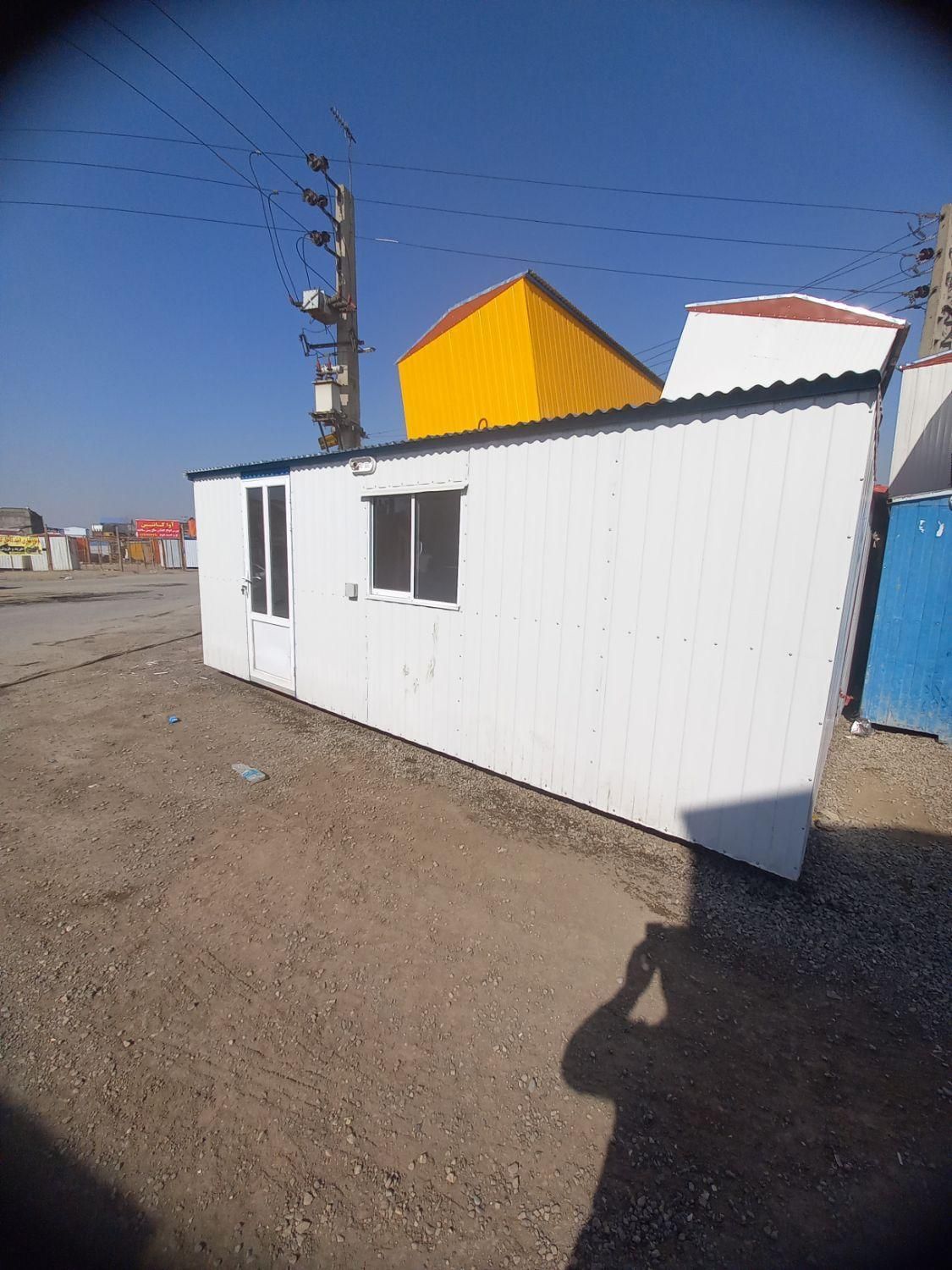 کانکس ۱۵ متری سرویس کامل نوساز شاسی تیرآهن|مصالح و تجهیزات ساختمان|تهران, یافت آباد جنوبی|دیوار