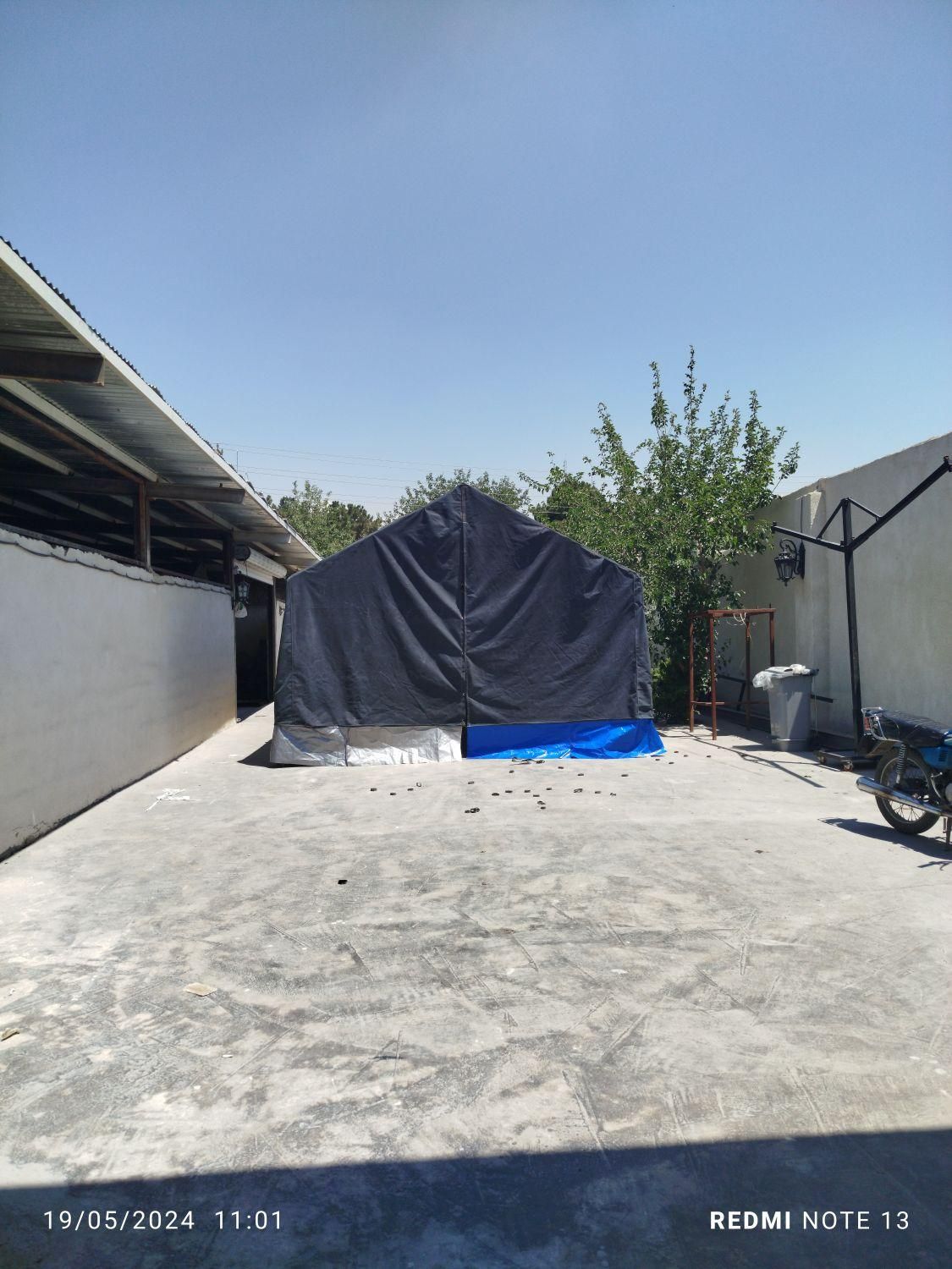 چادر عشایری چادر مسافرتی 6/4 برزنتی سایبان برزنت|کوهنوردی و کمپینگ|تهران, خلیج فارس|دیوار