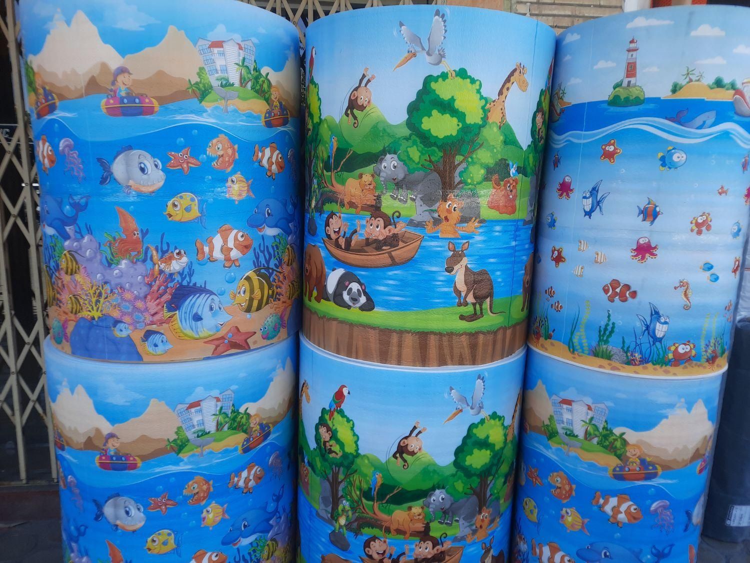 گونی.فوم عروسکی.دیوارپوش.پشم شیشه.پلاستیک عریض|مصالح و تجهیزات ساختمان|اصفهان, عسگریه|دیوار