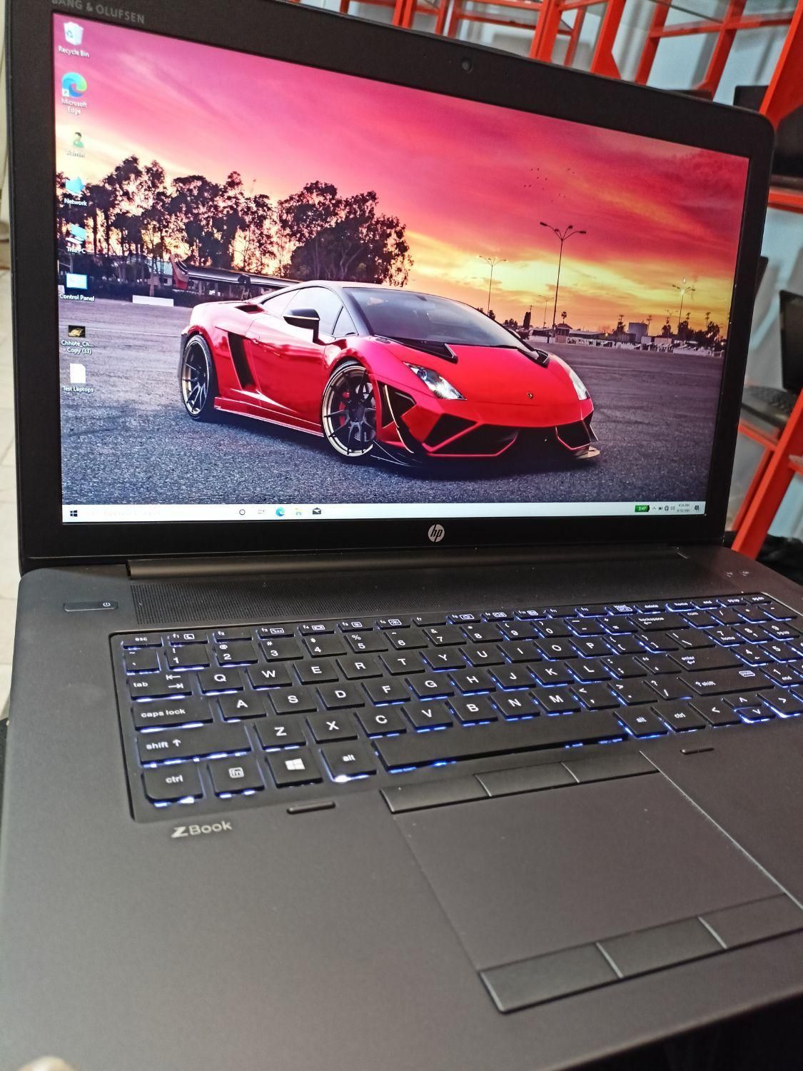 لپ تاپ HP zbook i7 ram 32 اینچ17 گرافیک ۴ گیگ مجزا|رایانه همراه|کرمان, |دیوار