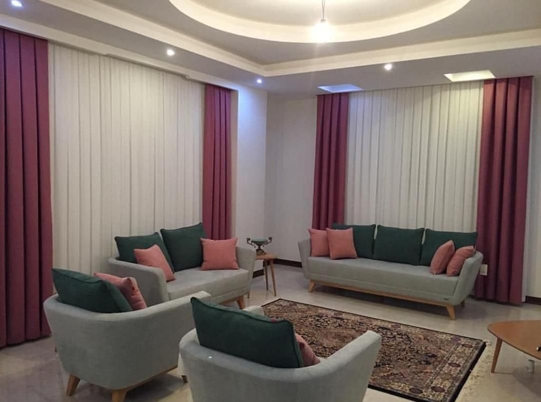 پرده شیک جدید پانچ|پرده، رانر، رومیزی|مشهد, وکیل‌آباد|دیوار