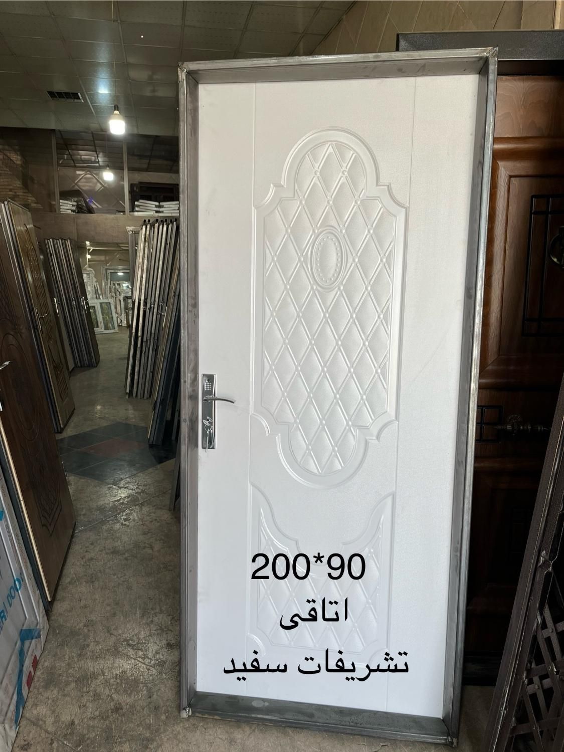 درب اتاقی و اتاق خواب چوبی با چهارچوب قفل دستگیره|مصالح و تجهیزات ساختمان|تهران, شهرک ابوذر|دیوار