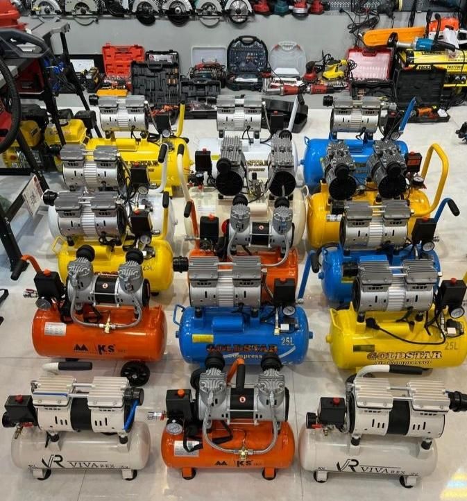 کمپرسور باد سایلنت روغنی با تضمین کیفیت پمپ باد|فروشگاه و مغازه|مشهد, هنرور|دیوار