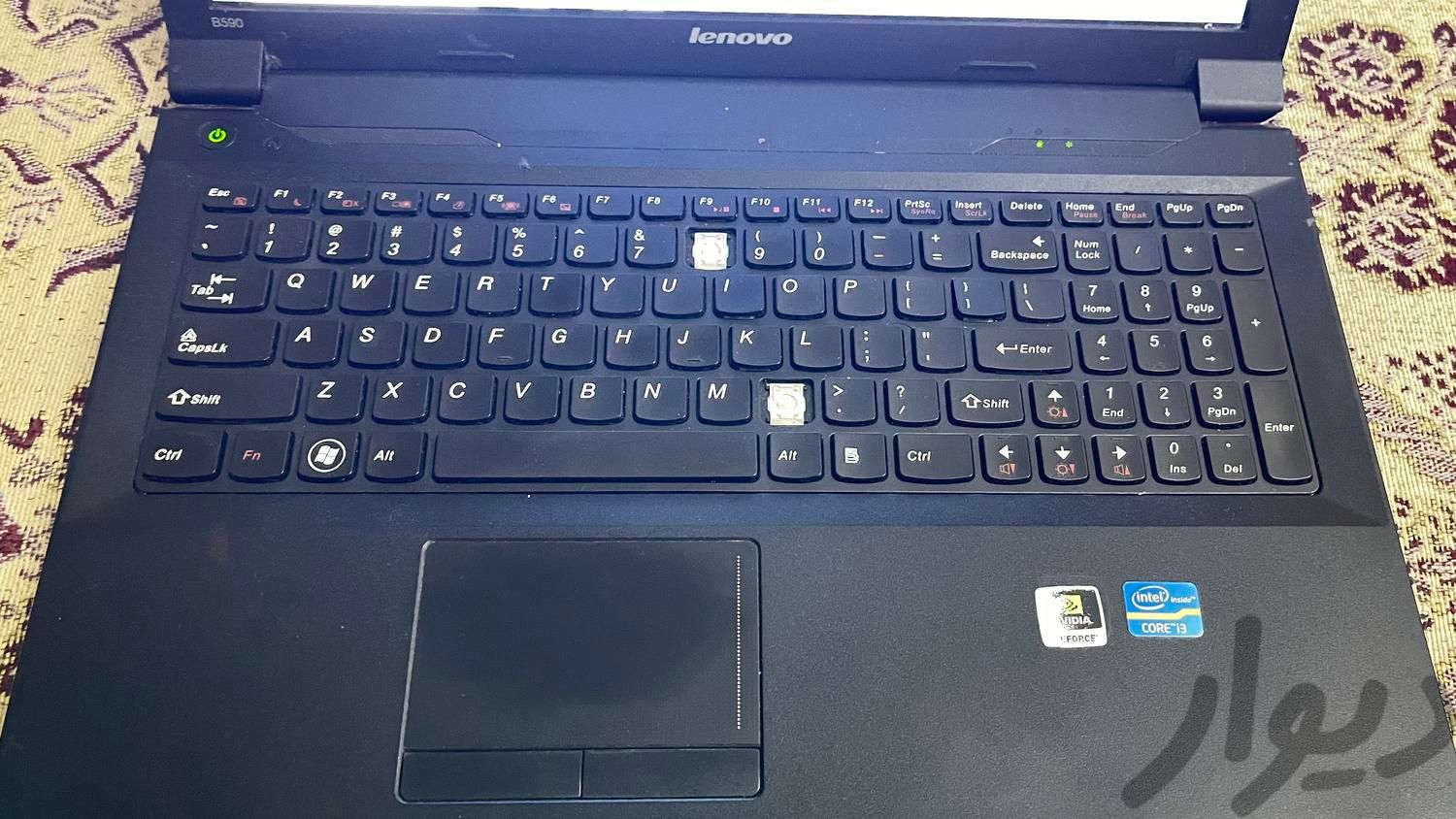 لپ تاپ لنوو lenovo b590|رایانه همراه|تهران, خواجه نظام الملک|دیوار
