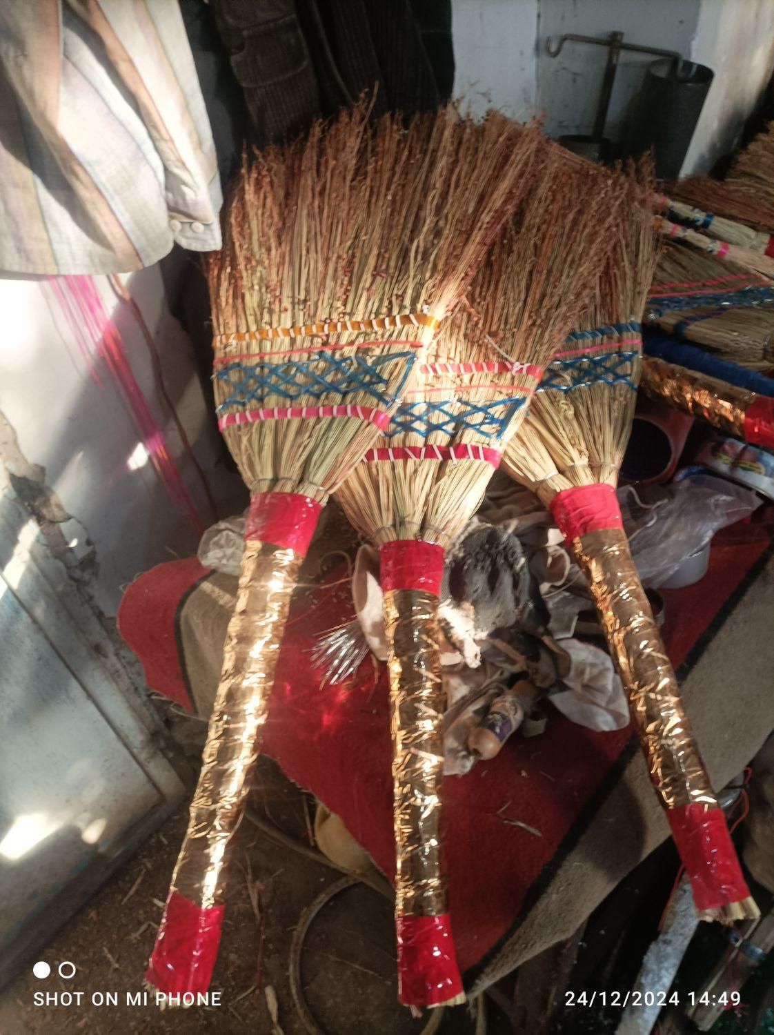 فروش جارو دستی،سیخی،جارو شهرداری،کلی جزیی درجه یک|لوازم نظافت|مشهد, طلاب|دیوار