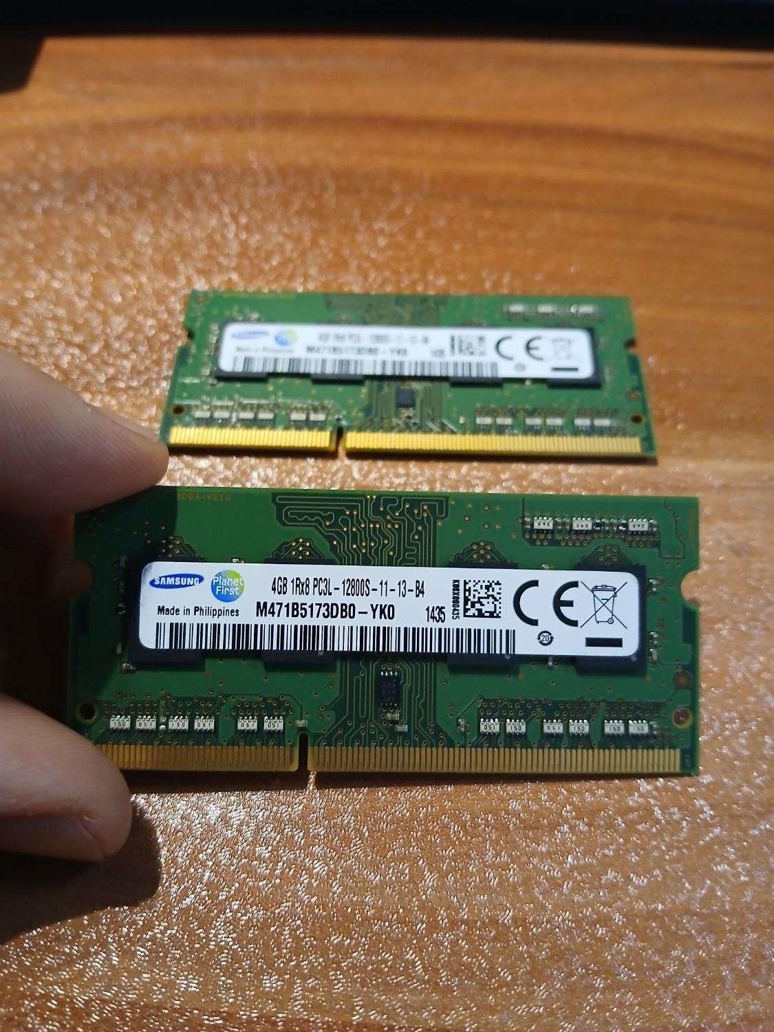 رم ۴ گیگ DDR3L 1600MHz سامسونگ|قطعات و لوازم جانبی رایانه|تهران, آرژانتین|دیوار