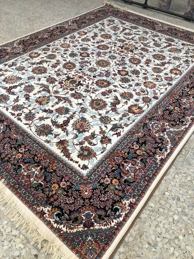 12 متری طرح افشان سرمه ای|فرش|اردبیل, |دیوار
