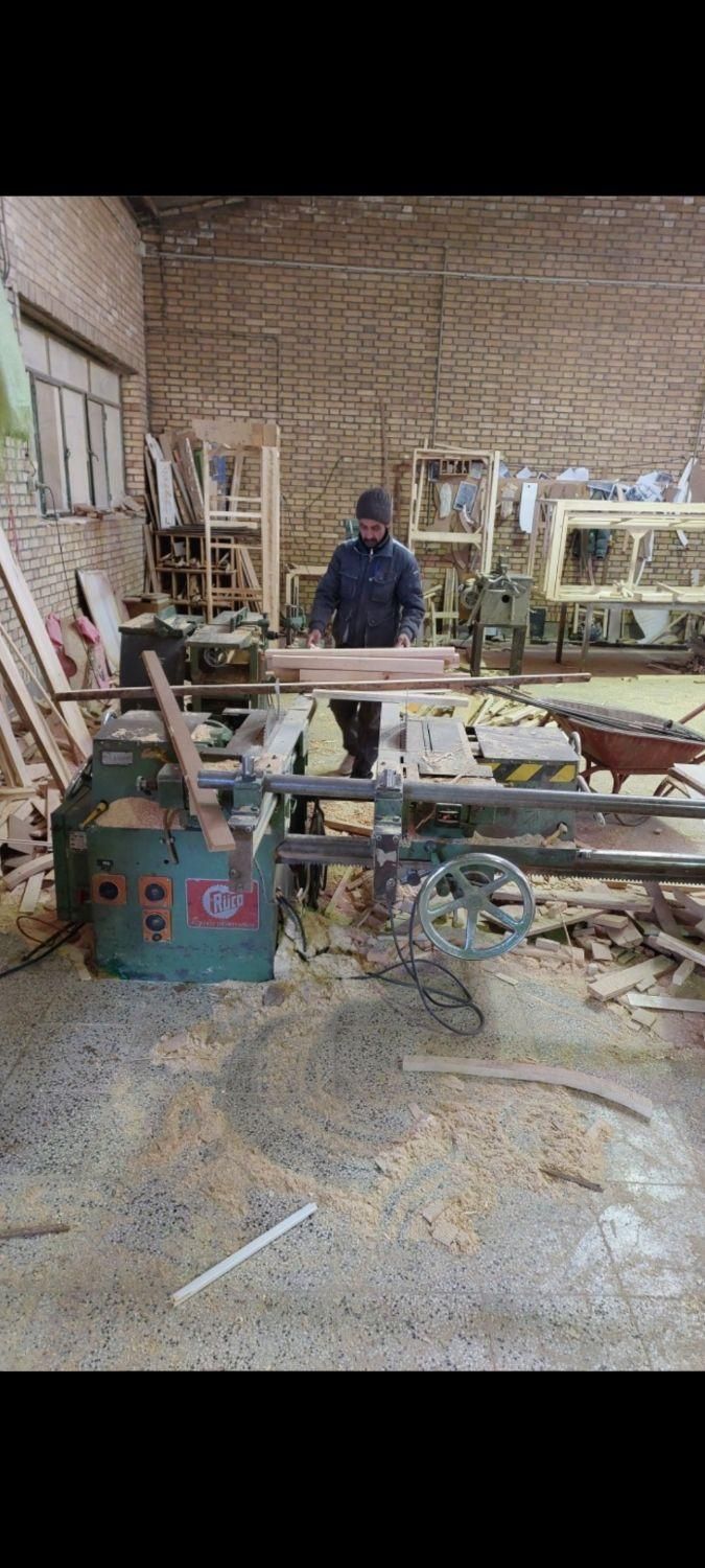 اره چوب بری دو طرفه نجاری و پالت و صفحه کابینت|ماشینآلات صنعتی|تهران, آذری|دیوار