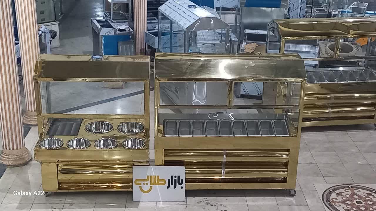 میز کارنمانورد استیل سالادمخلفات فلافل فر ساندویچی|کافیشاپ و رستوران|تهران, بیسیم|دیوار