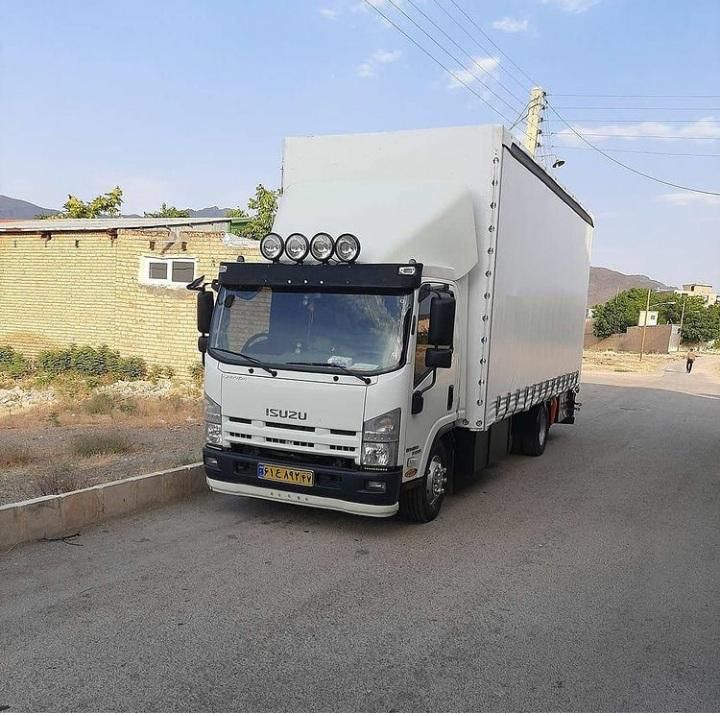 باربری حمل و نقل صدرا بار با خاورایسوزو باکارگر|خدمات حمل و نقل|کرمانشاه, |دیوار