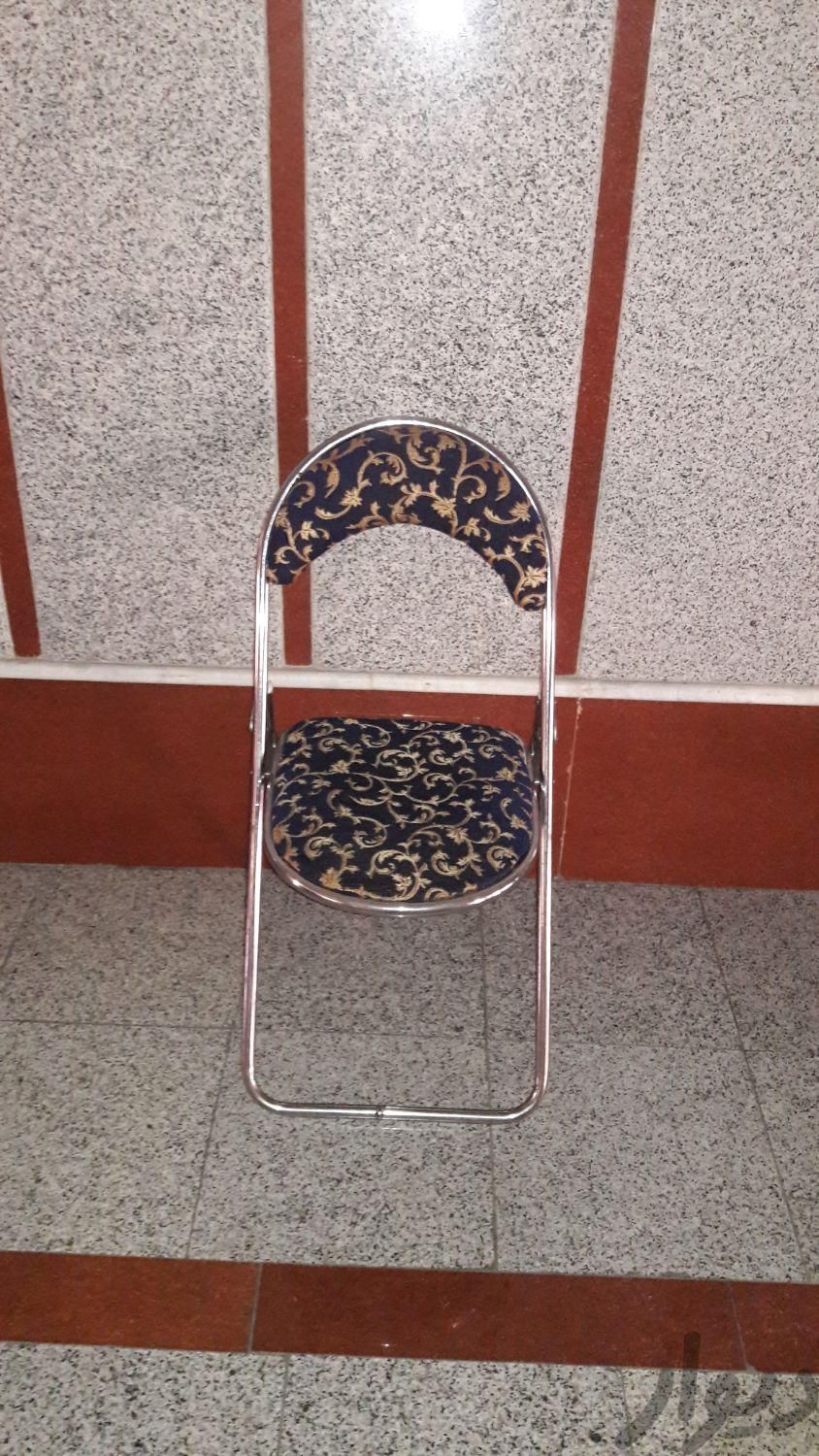 صندلی تاشو فلزی|صندلی و نیمکت|تهران, دهکده المپیک|دیوار