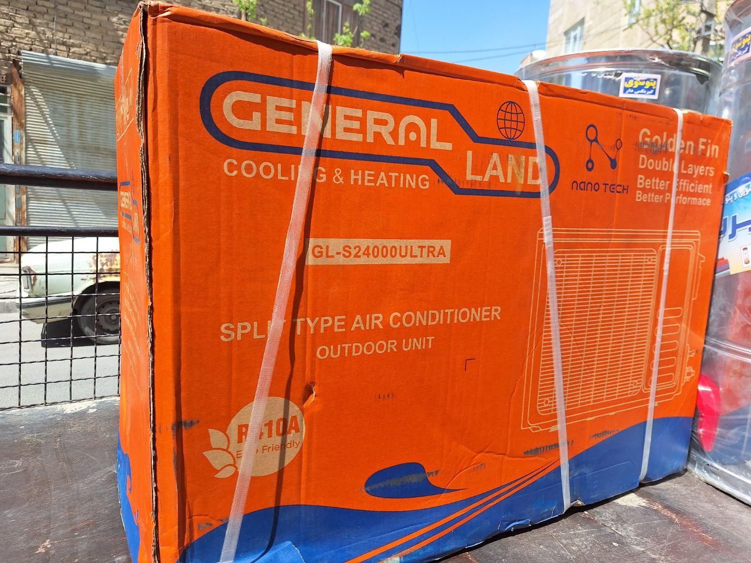 کولر گازی ۲۴ هزار جنرال لند با گاز R410A|کولر گازی و فنکوئل|قدس, شهرقدس|دیوار