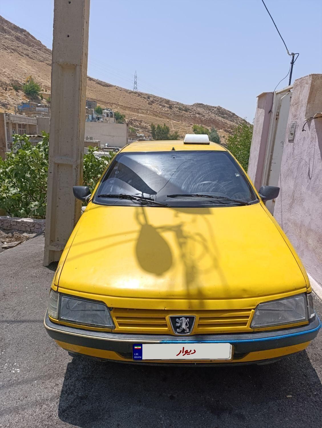 پژوتاکسی 405 GLX - دوگانه سوز CNG، مدل ۱۳۹۱|خودرو سواری و وانت|شیراز, ریاستی|دیوار