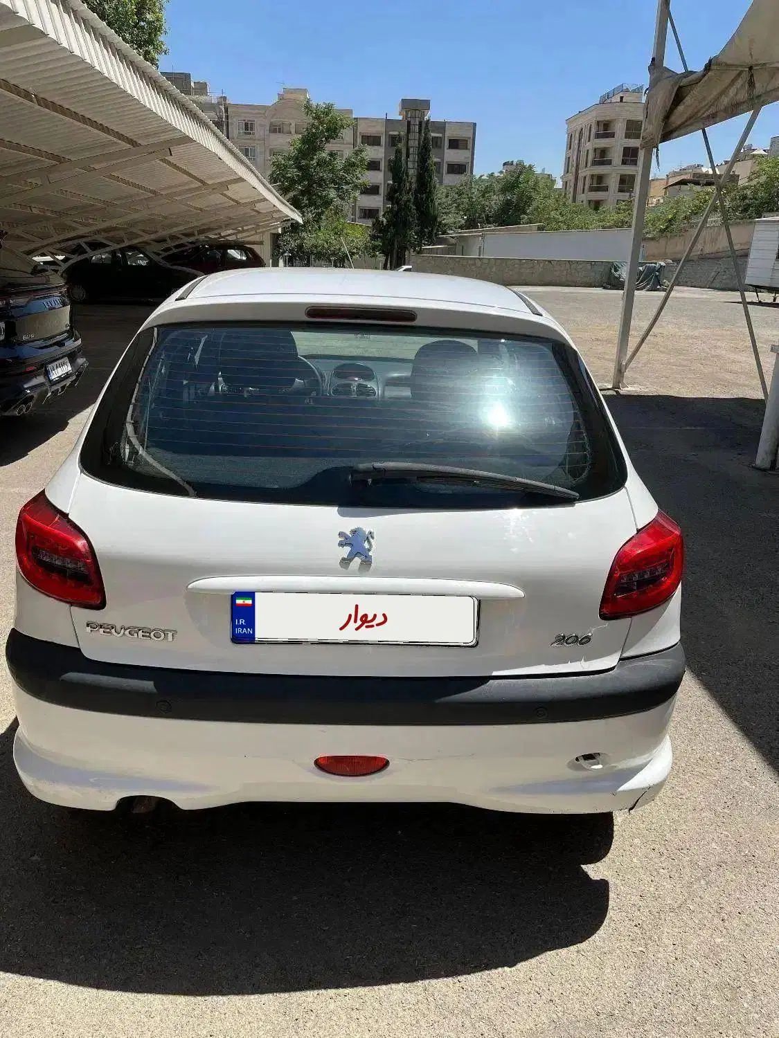 پژو 206 تیپ 5 مدل 1393|خودرو سواری و وانت|تهران, ده‌ونک|دیوار