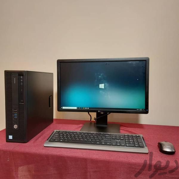 کامپیوتر  Ssd256/ i5مجموعه کامل HP کیس و مانیتور23|رایانه رومیزی|تهران, میدان ولیعصر|دیوار