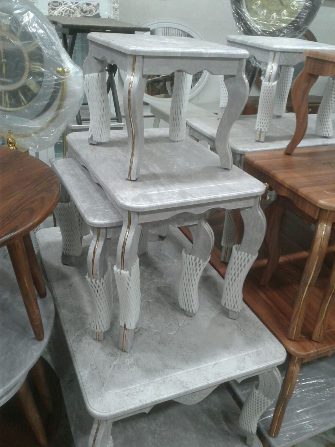 ساعت و جلومبلی صنایع چوب و فلز حنفی|مبلمان خانگی و میز عسلی|قم, نیروگاه|دیوار