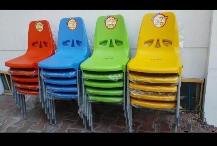 صندلی پلاستیکی پایه فلزی طرح پارسا/ کارخانه تهران|میز و صندلی غذاخوری|تهران, نواب|دیوار