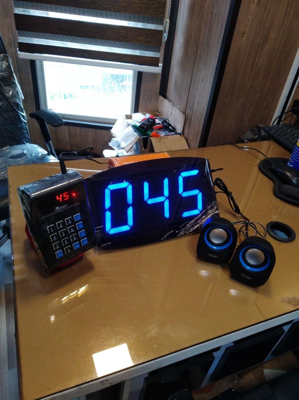 دستگاه فراخوان مشتری و اعلام شماره و نوبت رنگ آبی|کافیشاپ و رستوران|تهران, ایرانشهر|دیوار