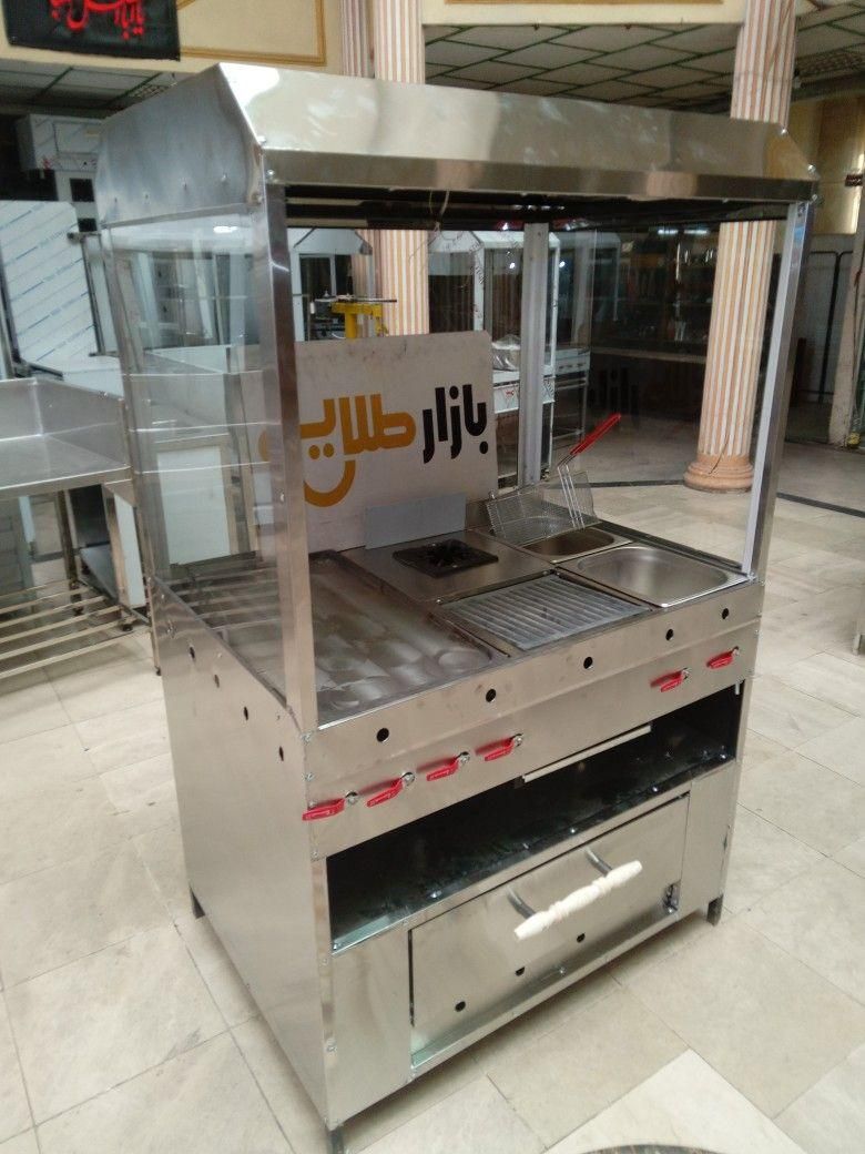 اجاق گاز ۱۱۰×۸۰ ارتفاع۱۸۰پیتزا۹تایی فر ساندویچیPAM|کافی‌شاپ و رستوران|تهران, بیسیم|دیوار