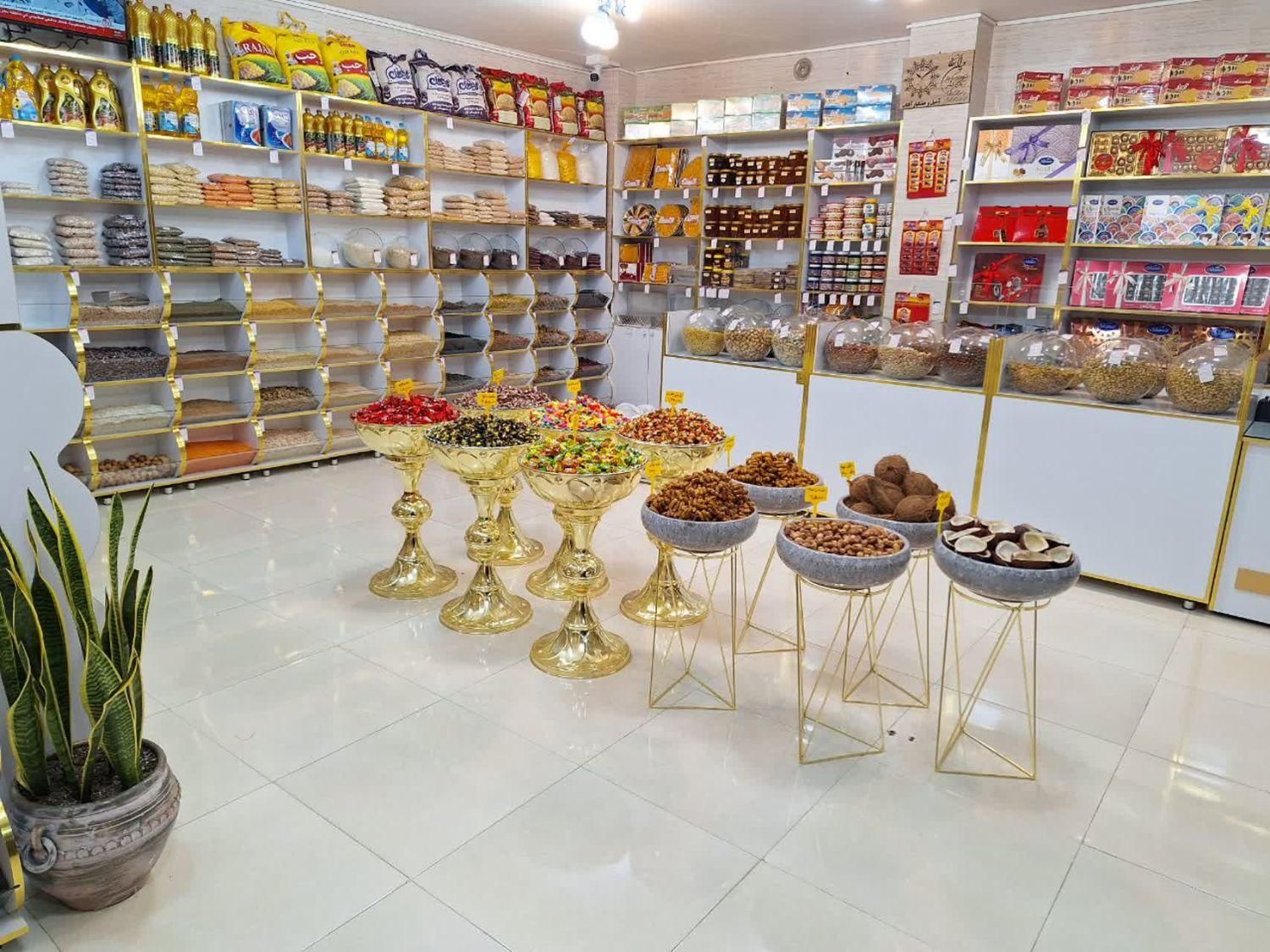 ترازو استند آبشاری خشکبار ویترین عطاری قفسه مغازه|فروشگاه و مغازه|اصفهان, گورت|دیوار