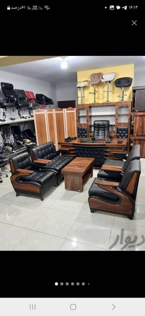 لونا.اداری مبل.مارال میز اداری.صندلی آرام.اداری|دفتر کار|سمنان, |دیوار