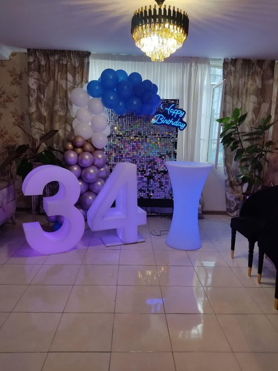 اجاره میز سوارز /میز ال ای دی/اعداد تولد|خدمات پذیرایی، مراسم|تهران, امام زاده حسن|دیوار