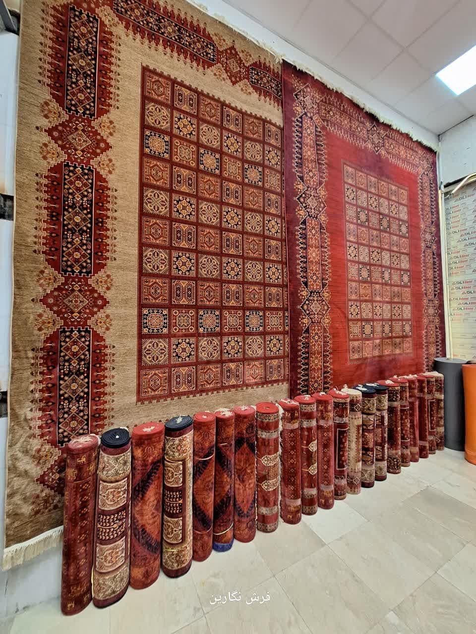 فرش ۳ در ۳ بلوچی ۷۰۰ شانه خطیبی جرگلان|فرش|مشهد, امیر المومنین|دیوار