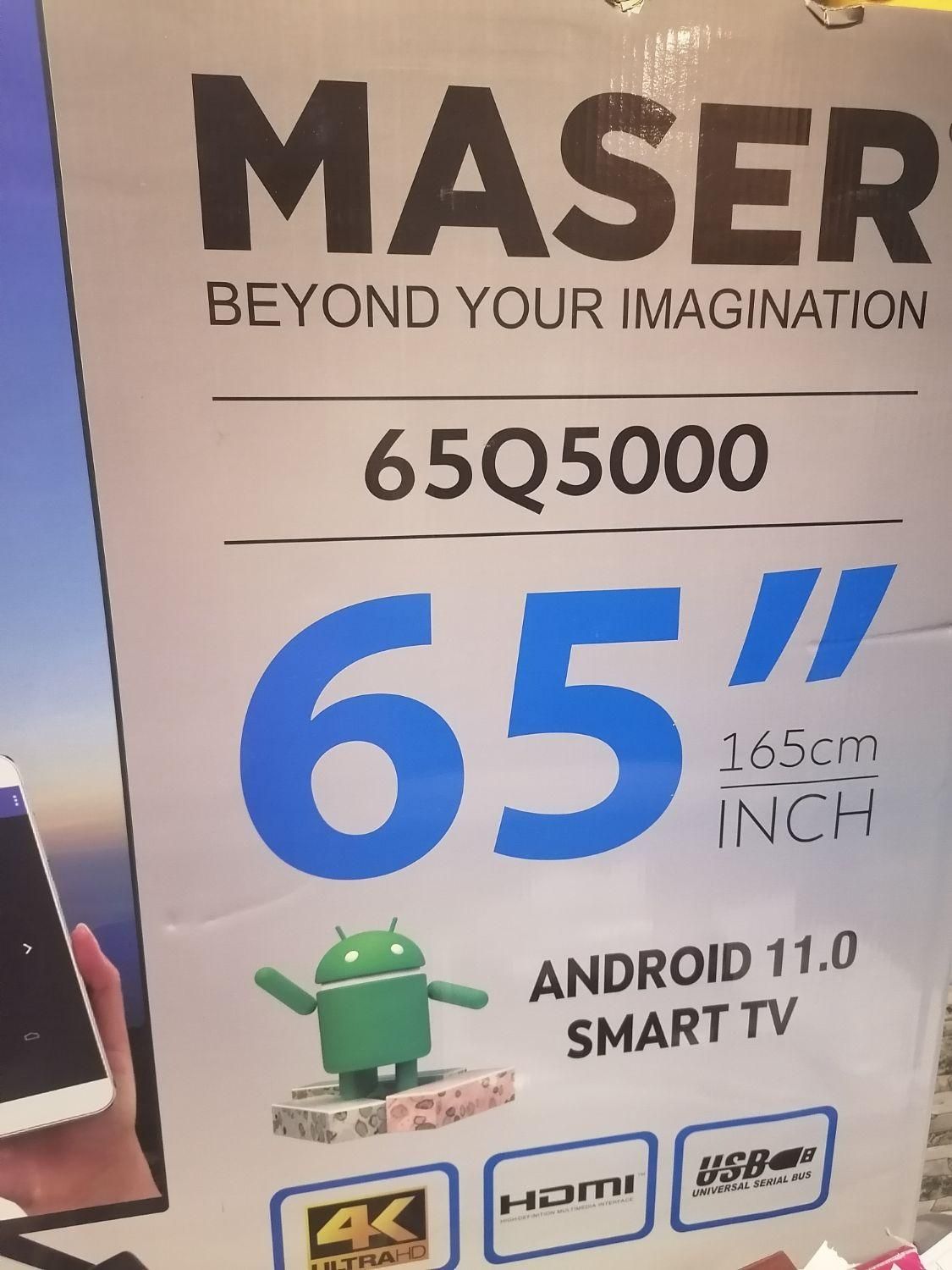 تلویزیون ۶۵ اینچ 4K تجربه‌ی یه سینما توی خونه|تلویزیون و پروژکتور|تهران, کوثر|دیوار