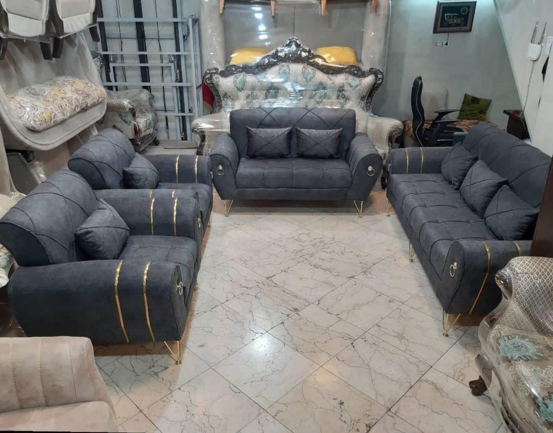 مبل *ایسان* جهیزیه عروس پارکر (تولیدی ارزانکده)|مبلمان خانگی و میز عسلی|خرم‌آباد, |دیوار