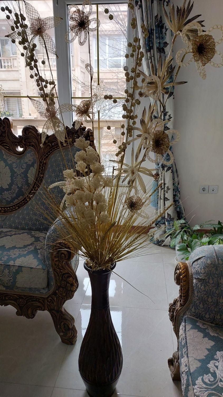 گل با گلدون|گل مصنوعی|رشت, دباغیان|دیوار