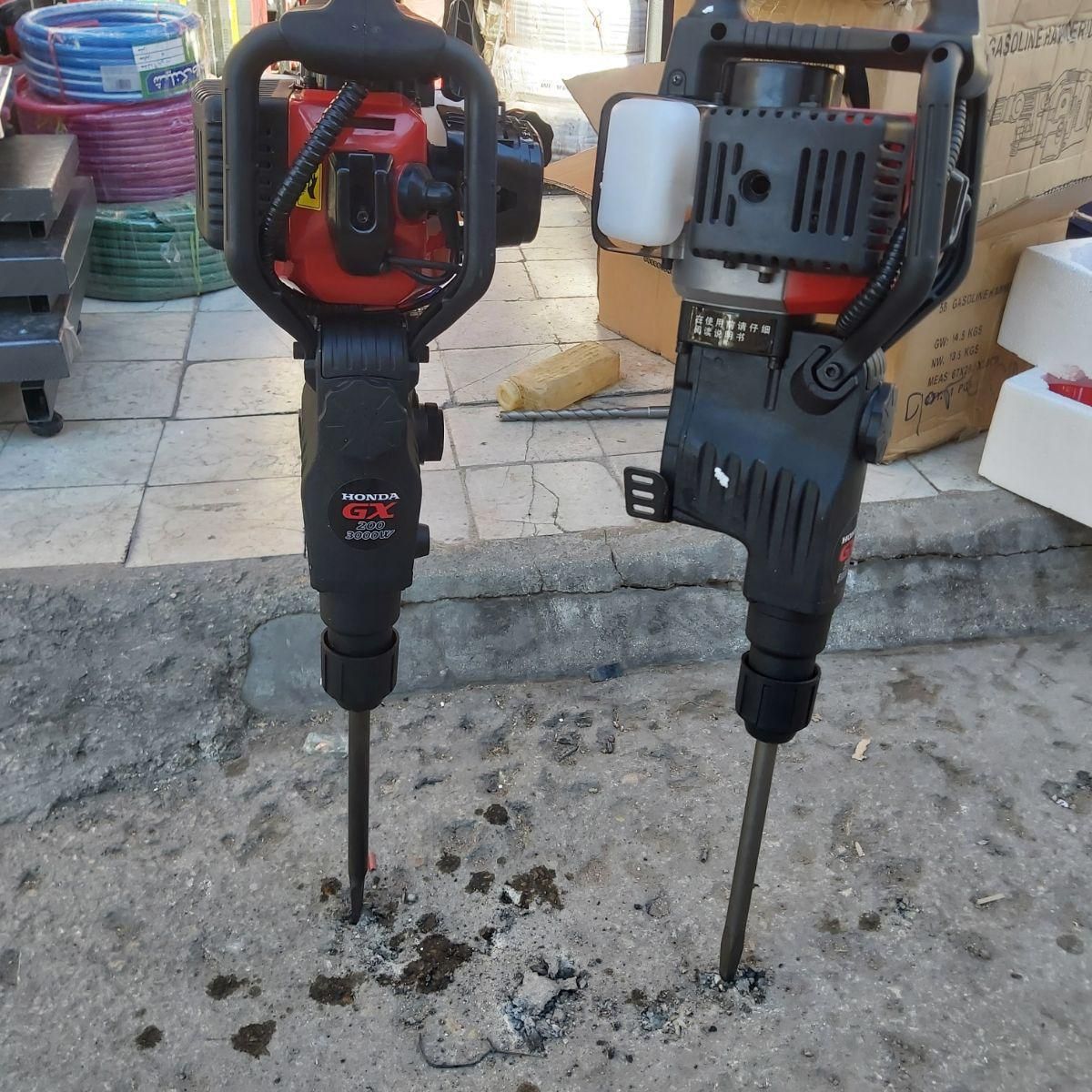 دریل پیکور بنزینی هوندا ۲ کاره ۳۵۰۰وات تخریب|ماشینآلات صنعتی|شیراز, بازار|دیوار