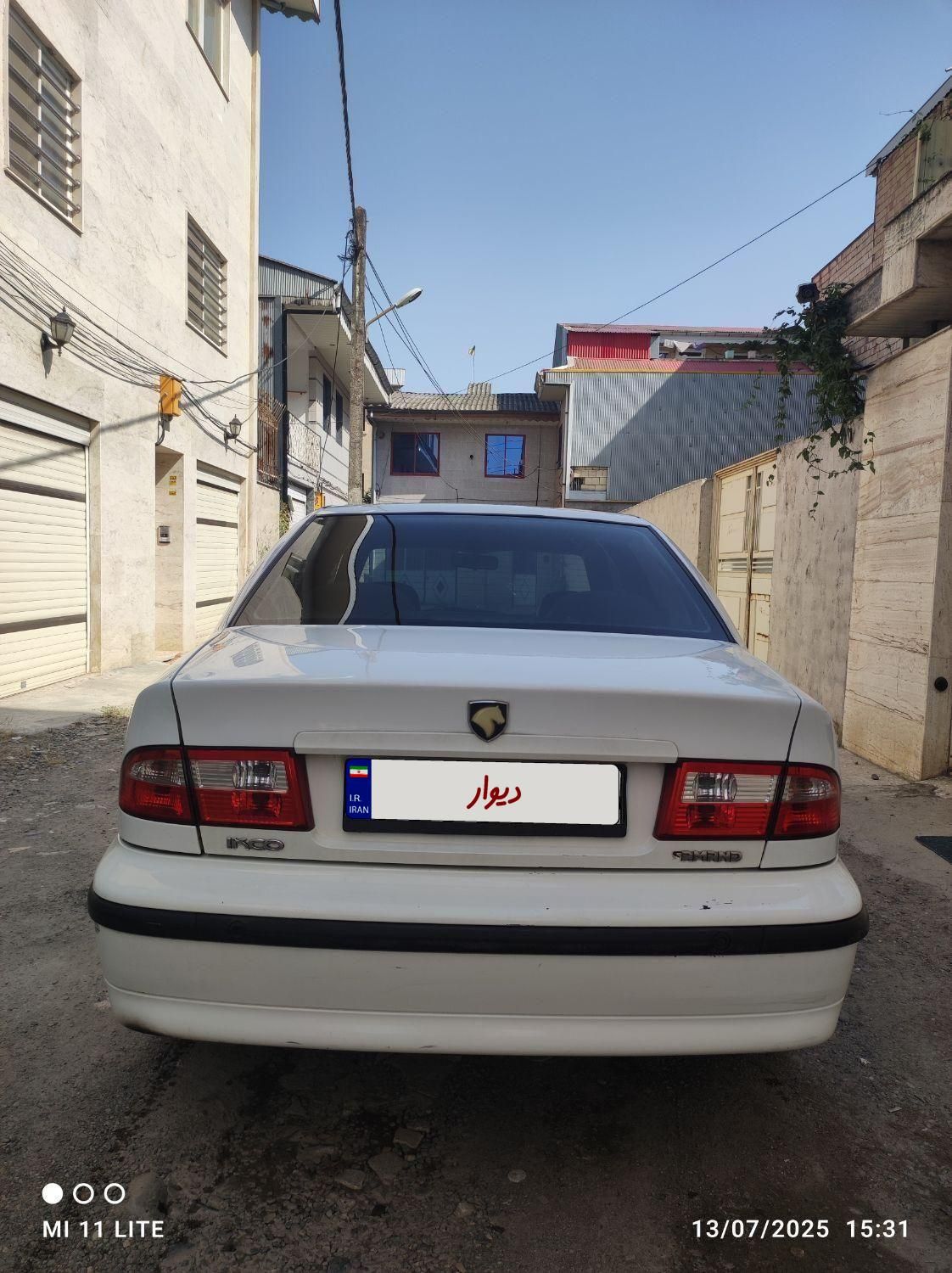 سمند LX مدل 96 (سفید)|خودرو سواری و وانت|رشت, پیرسرا|دیوار