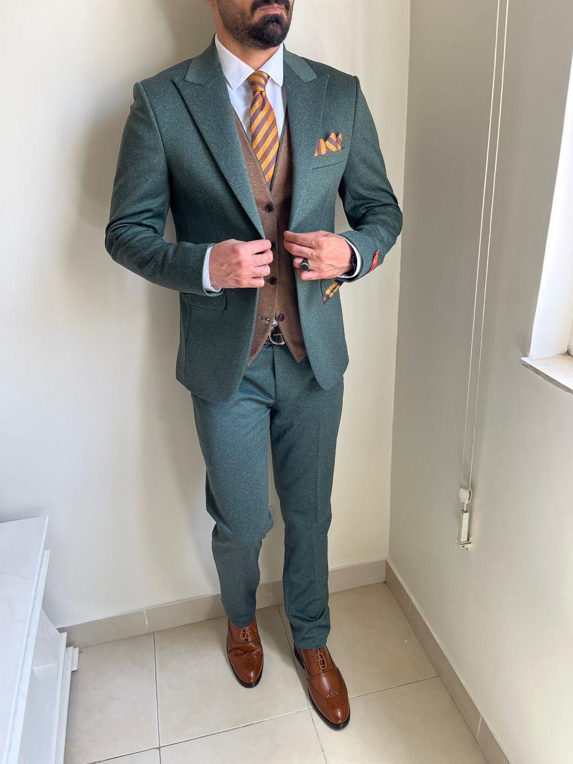 کت و شلوار سبز الماسی|لباس|تبریز, |دیوار