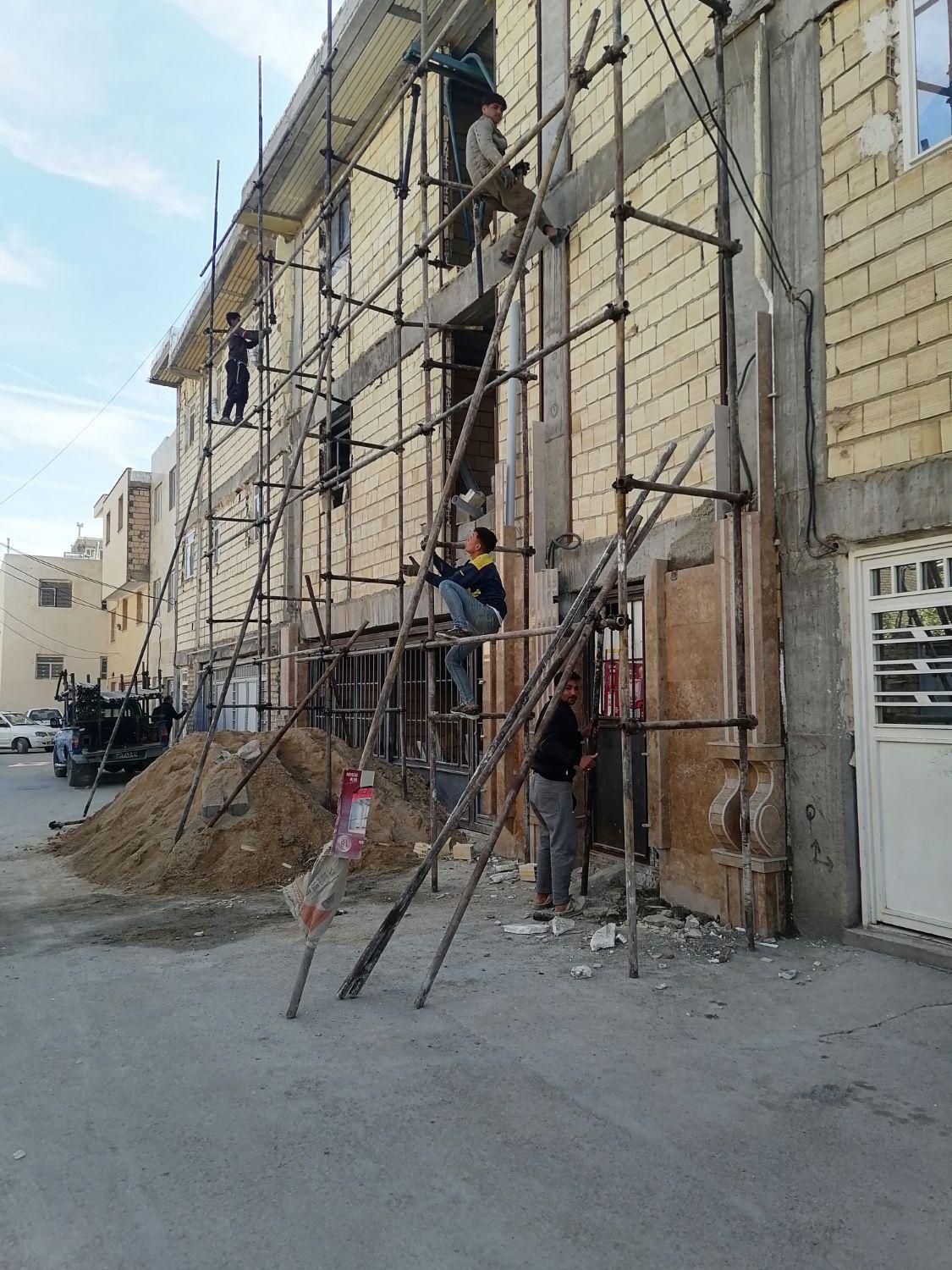 داربست فلزی جوانمرد محمودآبادی|خدمات پیشه و مهارت|شیراز, میانرود|دیوار