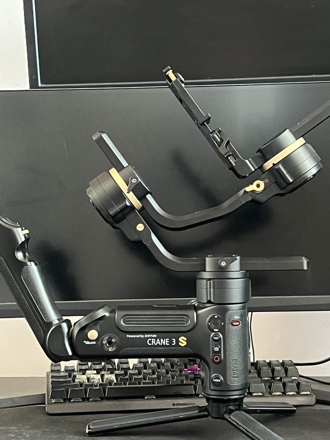 گیمبال zhiyun crane 3s|دوربین عکاسی و فیلم‌برداری|کرمان, |دیوار