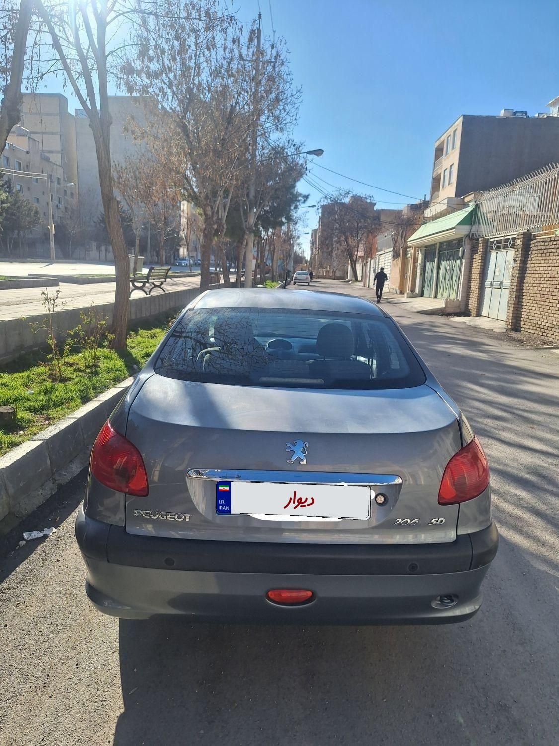 پژو  206 SD مدل ۹۵ ،V8|خودرو سواری و وانت|کرمانشاه, |دیوار