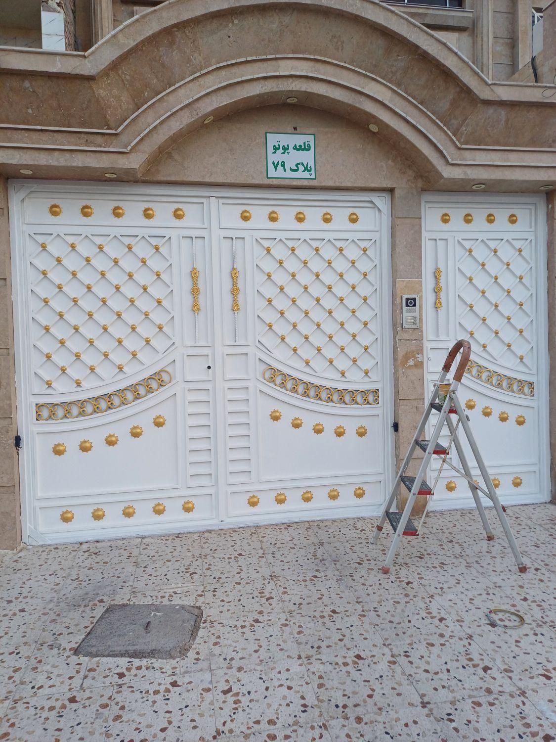 خدمات رنگ امیزی ساختمان.درب حیاط.اهن الات.کنیتکس|خدمات پیشه و مهارت|اهواز, کوی باهنر|دیوار
