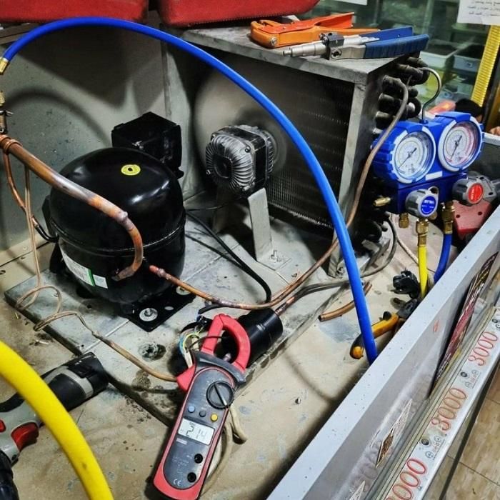 تعمیرات انواع یخچال های خانگی صنعتی و سایدبای ساید|خدمات پیشه و مهارت|همدان, |دیوار