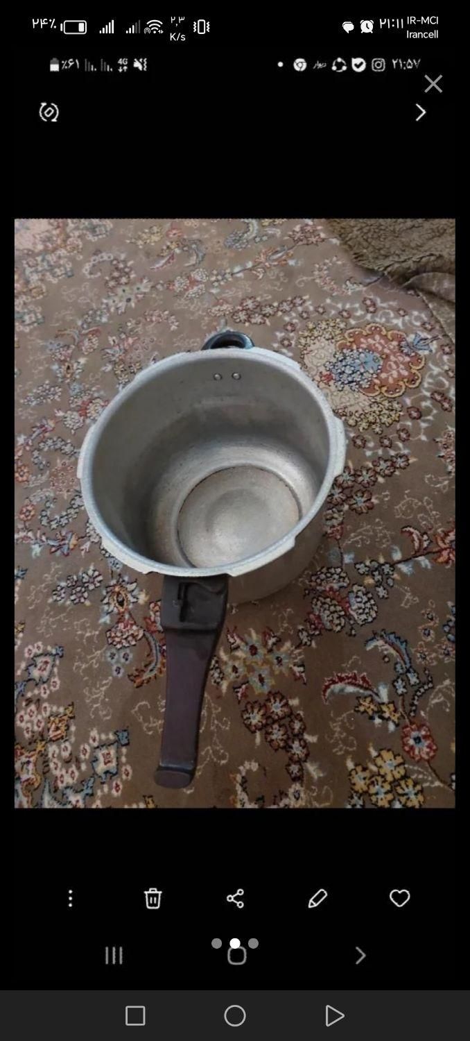 دیگ زودپز|ظروف پخت‌وپز|فولادشهر, A2|دیوار