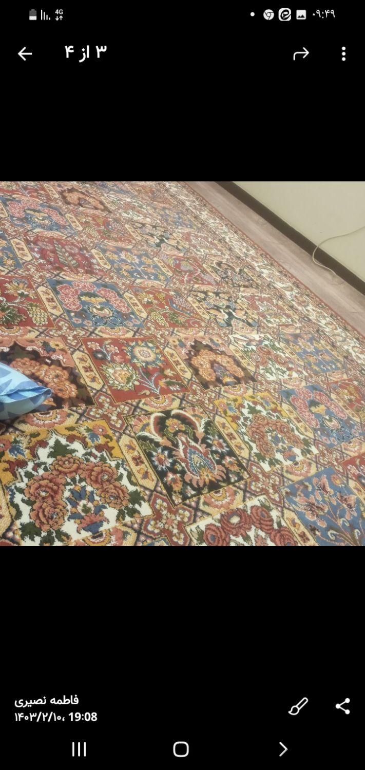 فرش ۹ متری زیبینا سنتی|فرش|اصفهان, باغ فدک|دیوار