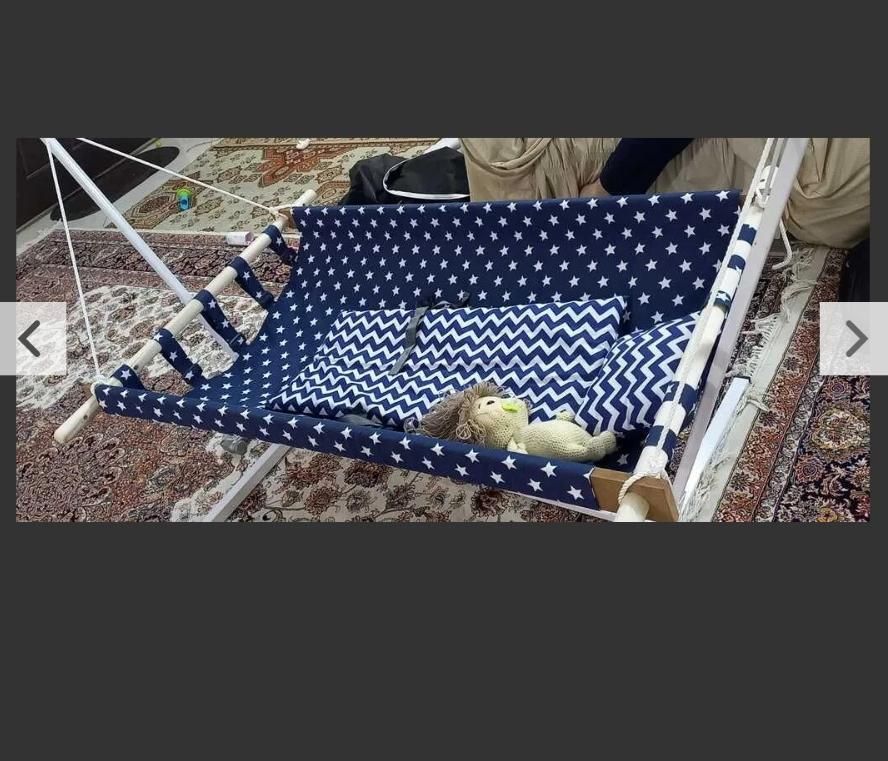 گهواره ننو بانوج سیسمونی مناسب کولیک|اسباب و اثاث بچه|مشهد, عبادی|دیوار