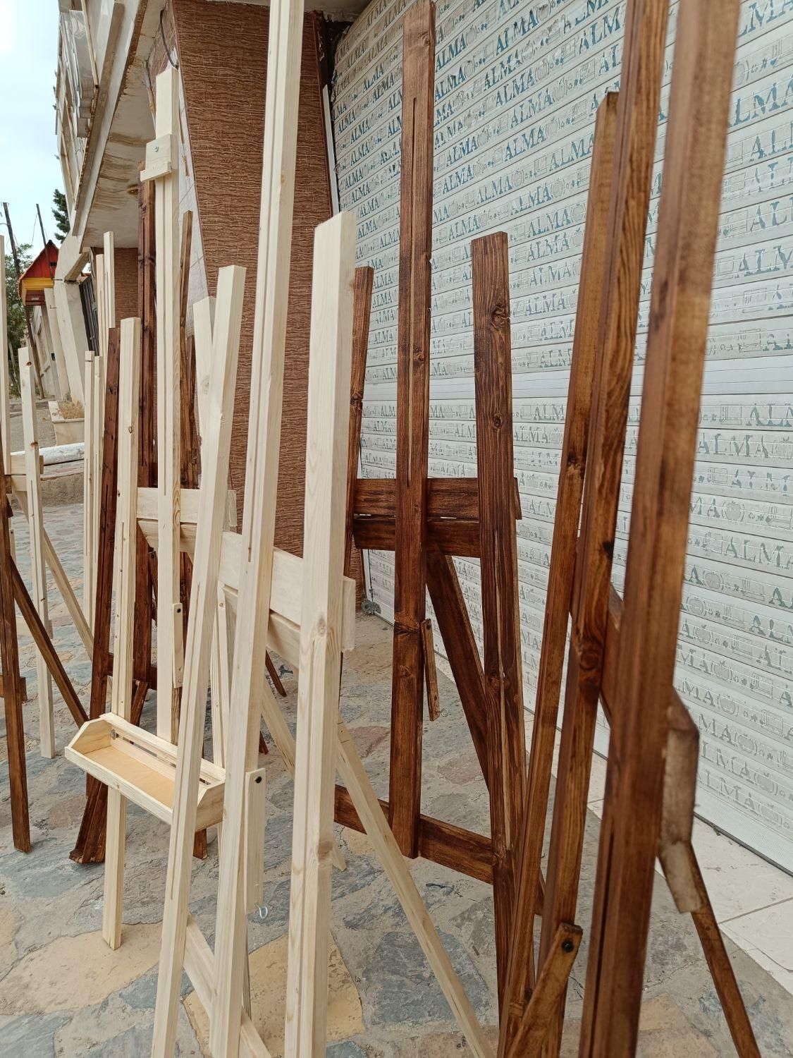 فروش سه پایه نقاشی دوشیار پایه تابلو مراسم باضخامت|لوازم التحریر|تهران, تهرانپارس شرقی|دیوار